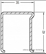 Rehau 4x42x35x42x2.0